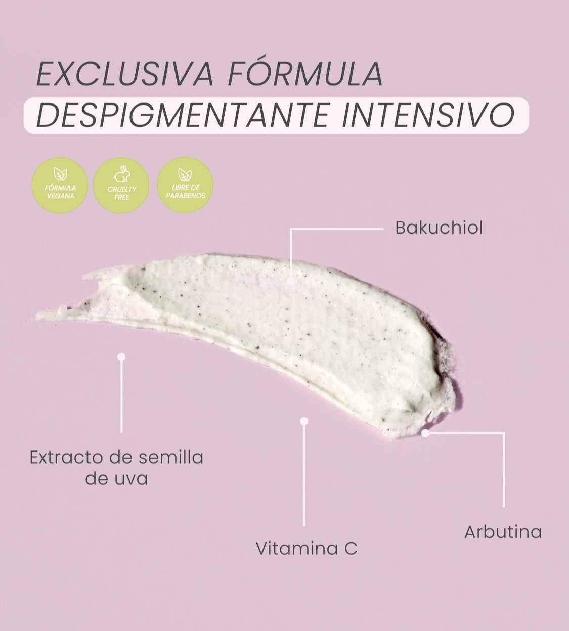 Crema de Semilla de Uva 30 g. Despigmentante Facial Intensivo.