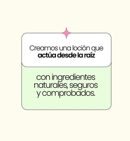 Loción Anticaída con extractos naturales. 125 ml