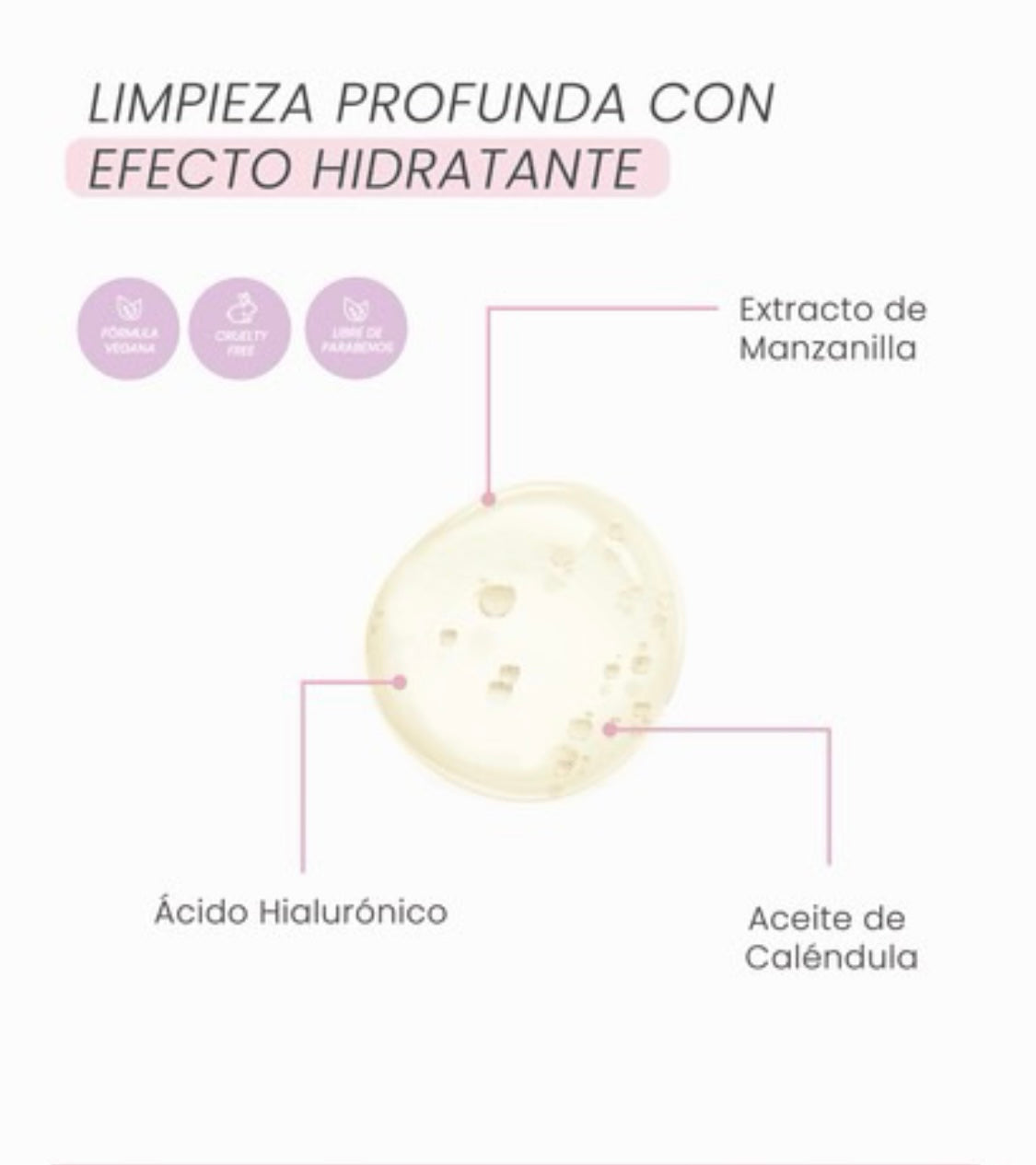Dermolimpiador de Manzanilla 125 ml. Limpiador Regenerador.
