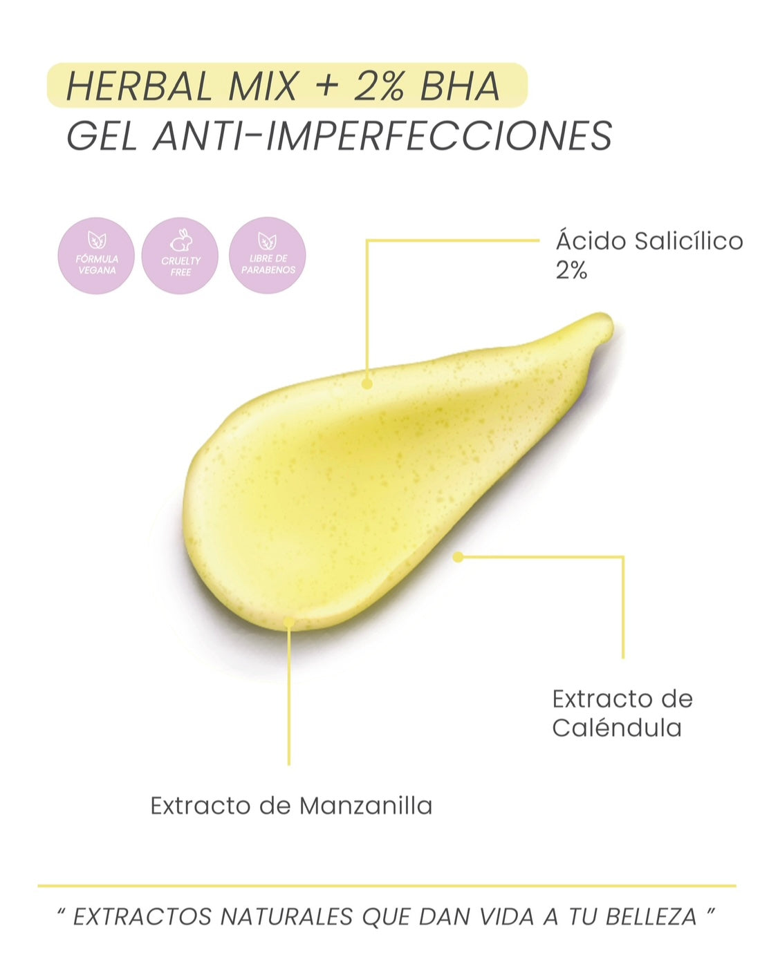 Gel Amarillo 30 g. Adiós Barritos.