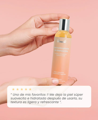 Dermolimpiador de Manzanilla 125 ml. Limpiador Regenerador.