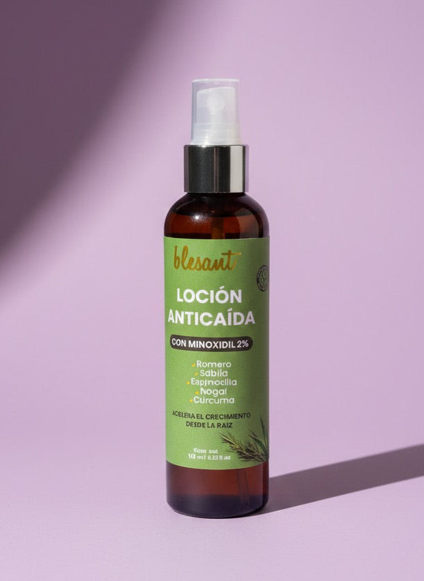 Loción Anticaída con extractos naturales. 125 ml