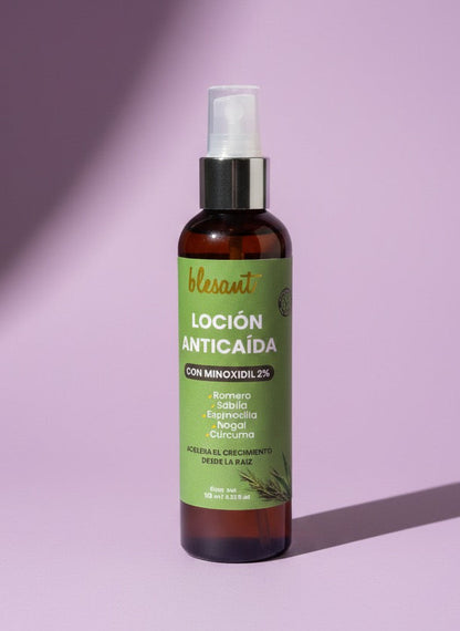 Loción Anticaída con extractos naturales. 125 ml