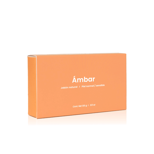 Jabón Ambar 100 g. para Piel Mixta.