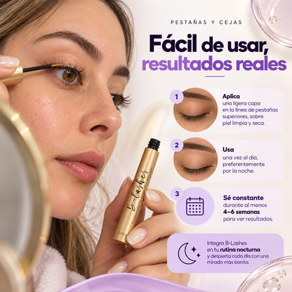 Cómo usar B-Lashes en 3 pasos