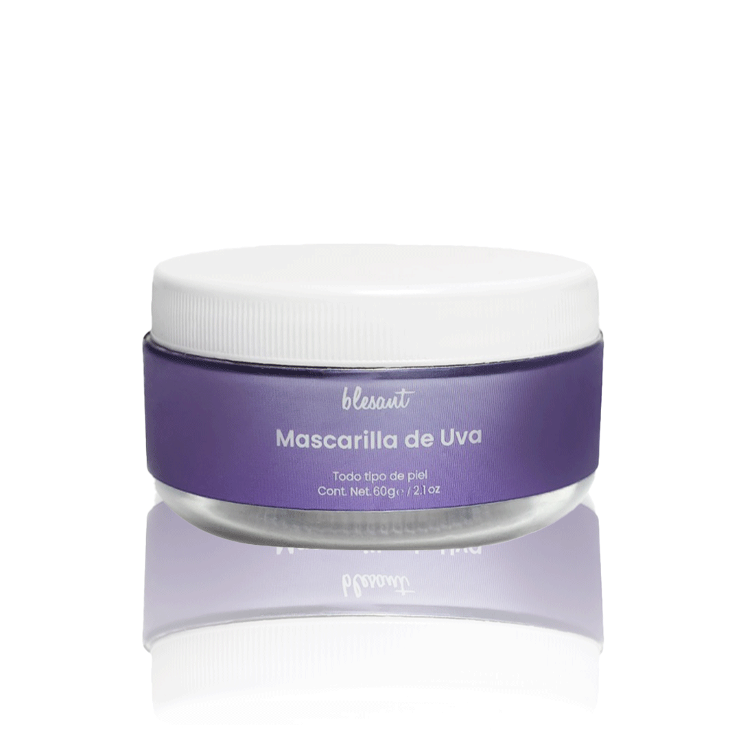 Mascarilla de Uva 60 g. Hidratante Antiedad.