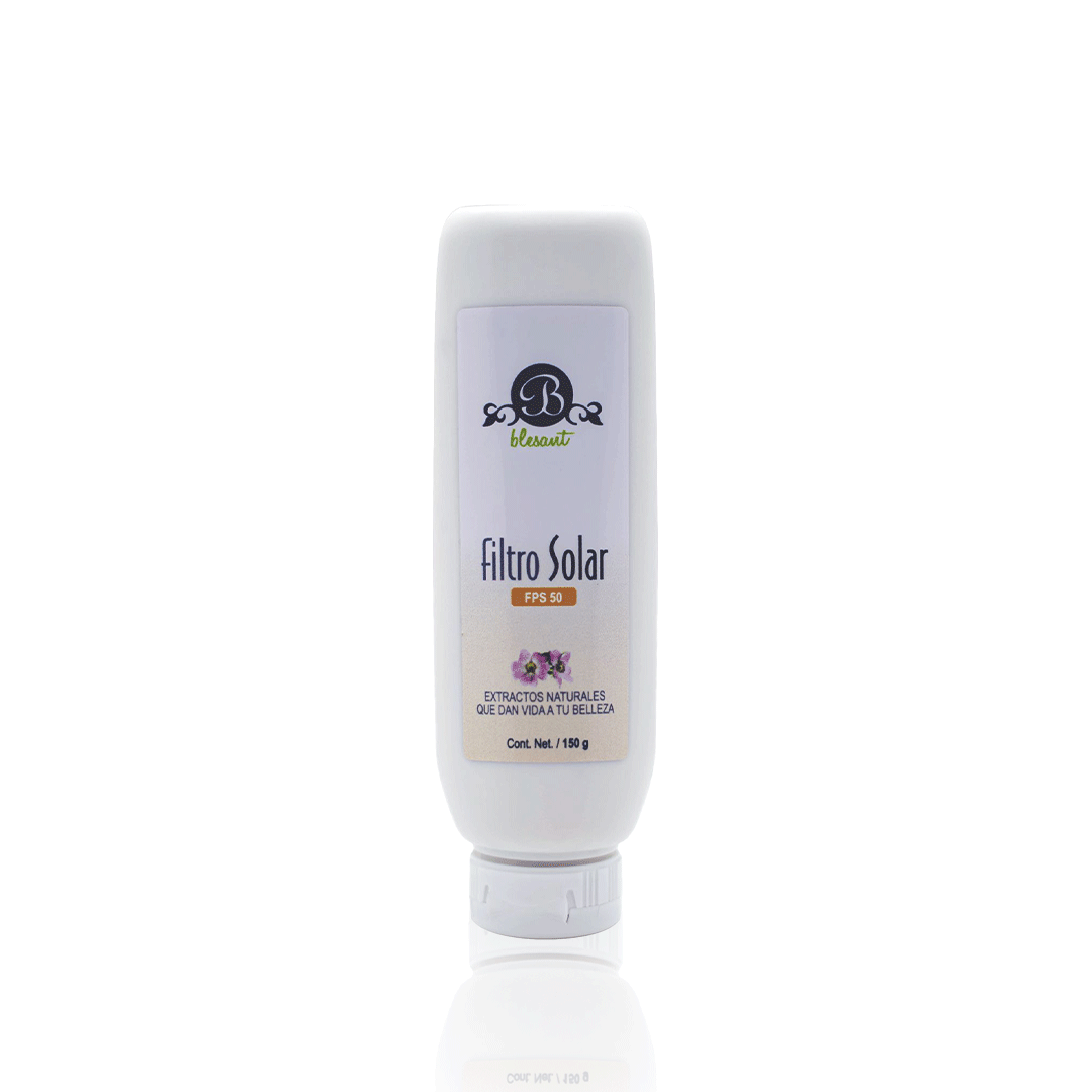 Filtro Solar FPS 50 en Crema 150 g.