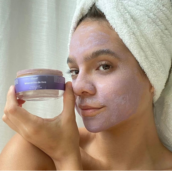 Mascarilla de Uva 60 g. Hidratante Antiedad