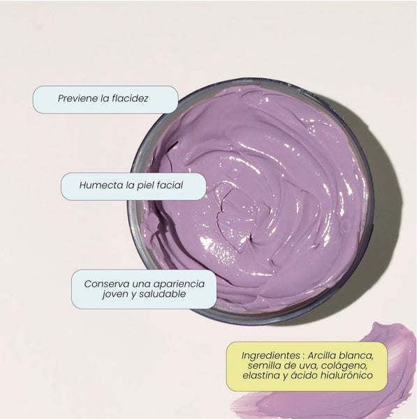 Mascarilla de Uva 60 g. Hidratante Antiedad