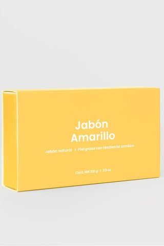 Jabón Amarillo 100 g. Para piel grasa