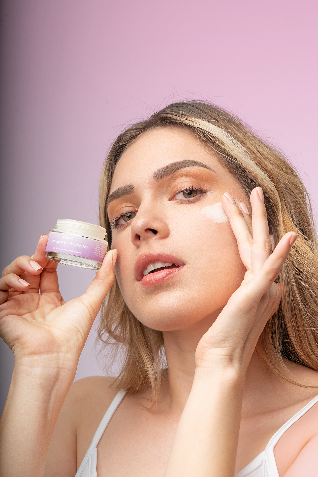 Crema de Semilla de Uva 30 g. Despigmentante Facial Intensivo.