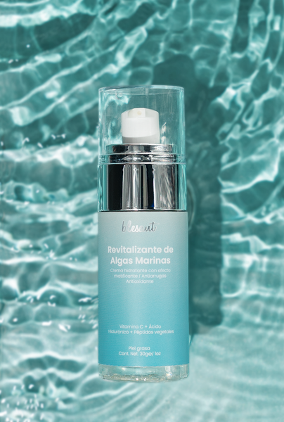 Crema Revitalizante de Algas Marinas 30 g. Antiedad para cutis graso
